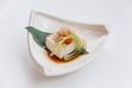 Hiyayakko : Cold Tofu Salad with Katsuobushi Dried, Fermented, and Smoked Skipjack Tuna