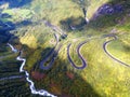 Hjelledalen Windy Road Norway