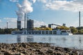 HKM producing steel close to the river rhine