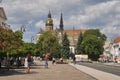 Hlavna ulica street in Kosice Royalty Free Stock Photo