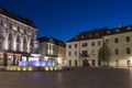 Hlavne Square in Bratislava Royalty Free Stock Photo