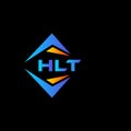 HLT abstract technology logo design on Black background. HLT creative initials letter logo concept Royalty Free Stock Photo