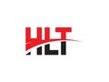 HLT Letter Initial Logo Design Vector Illustration Royalty Free Stock Photo