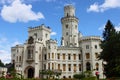 Hluboka castle Royalty Free Stock Photo