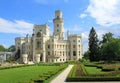 Hluboka castle Royalty Free Stock Photo
