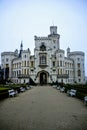 Hluboka castle in Austria