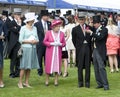 HM Queen Elizabeth II,Prince Royalty Free Stock Photo