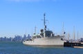 HMAS Castlemaine war ship museum Melbourne Australia Royalty Free Stock Photo