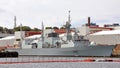 HMCS Halifax docked in Halifax Naval Base