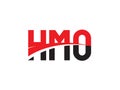 HMO Letter Initial Logo Design Vector Illustration Royalty Free Stock Photo