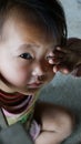 Hmong child in SAPA, Vietnam Royalty Free Stock Photo