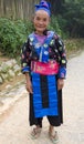 Hmong, old woman in Laos