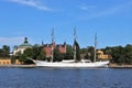 HMS af Chapman at Skeppsholmen in Stockholm