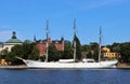 HMS af Chapman at Skeppsholmen in Stockholm