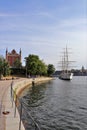 HMS af Chapman at Skeppsholmen in Stockholm