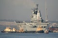 HMS Ark Royal returns home