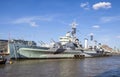 HMS Belfast in London Royalty Free Stock Photo