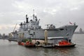 HMS Illustrious Royalty Free Stock Photo