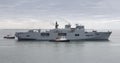 HMS Ocean returning to Plymouth