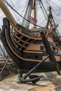 The Bow of HMS Victory Royalty Free Stock Photo