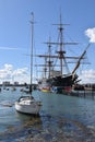 HMS Warrior in Portsmouth Harbour, England