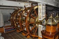 Below deck on HMS Warrior Portsmouth Docks Royalty Free Stock Photo