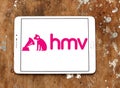 HMV retailing company logo Royalty Free Stock Photo