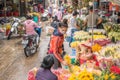 Ho Chi Minh City: flower vendors at Ho Thi Ky Flower Market