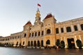 Ho Chi Minh City Hall Hotel de Ville Saigon Vietnam Royalty Free Stock Photo