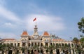 Ho Chi Minh City Hall, or Ho Chi Minh City People`s Committee Head Office Royalty Free Stock Photo