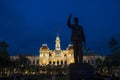 Ho Chi Minh city The People`s Committee building Royalty Free Stock Photo