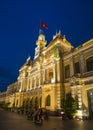 Ho Chi Minh city The People`s Committee building Royalty Free Stock Photo