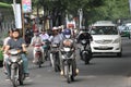 Ho Chi Minh City rush hour traffic