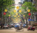 Ho Chi Minh City Street, Vietnam Royalty Free Stock Photo