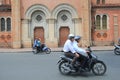 Ho Chi Minh City street view in Vietnam Royalty Free Stock Photo