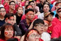 Portrait of Vietnamese football fans