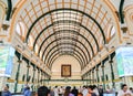 Ho Chi Minh City, Vietnam - April 29, 2018 : Saigon Central Post Office in Ho Chi Mihn City, Vietnam on March 19, 2013. It was