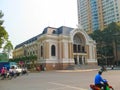 Ho Chi Minh City, Vietnam - February 11, 2011: The historic Saigon Opera House in Khoi Street, Ho Chi Minh City Royalty Free Stock Photo