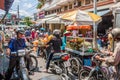A busy street in Cholon market