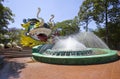 Ho Chi Minh city, Vietnam, Fountain in Suoi Tien amusement Park.