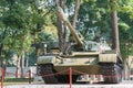 T-54 tank at Independence Palace. a famous Historical Museum in Ho Chi Minh City, Vietnam.