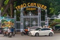 Main gate of Saigon Zoo local name is Thao Cam Vien or So Thu in Ho Chi Minh city Saigon, Vietnam Royalty Free Stock Photo