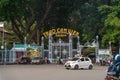 Main gate of Saigon Zoo local name is Thao Cam Vien or So Thu in Ho Chi Minh city Saigon, Vietnam Royalty Free Stock Photo