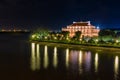 Nha Rong port in Hochiminh city, Vietnam. Royalty Free Stock Photo