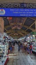 Ho Chi Minh City, Vietnam - Inside Ben Thanh Market, a tourist spot known for handicrafts, souvenirs, clothing and