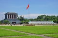 The Ho Chi Minh Mausoleum in Hanoi, Vietnam