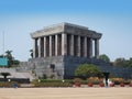 Ho Chi Minh Mausoleum in Hanoi, Vietnam. Royalty Free Stock Photo