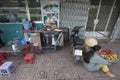 Ho Chi Minh - street tailor Royalty Free Stock Photo