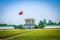 Ho Chi Minh Tomb Mausoleum in Hanoi Ba Dinh Square, Vietnam Royalty Free Stock Photo