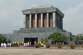 Ho Chi Minh Tomb Mausoleum in Hanoi, Vietnam